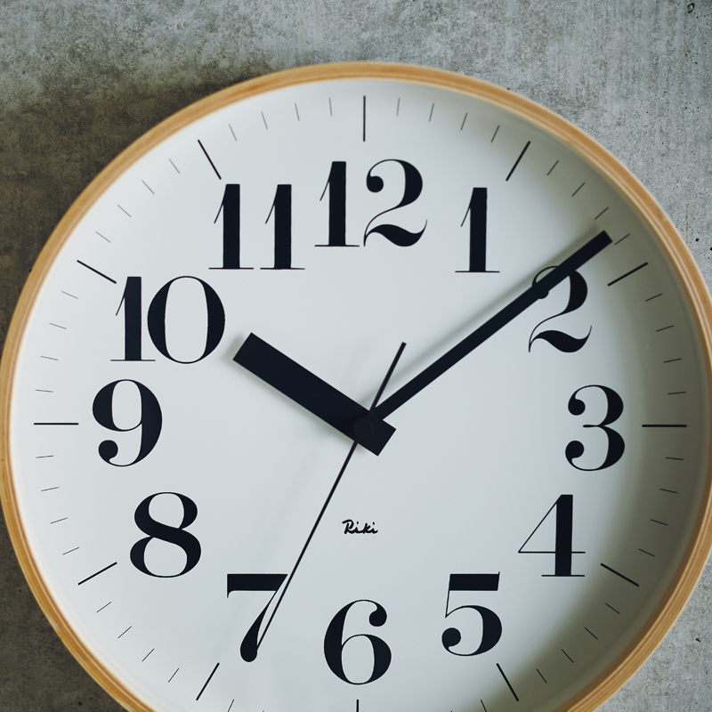 RIKI CLOCK(太字)