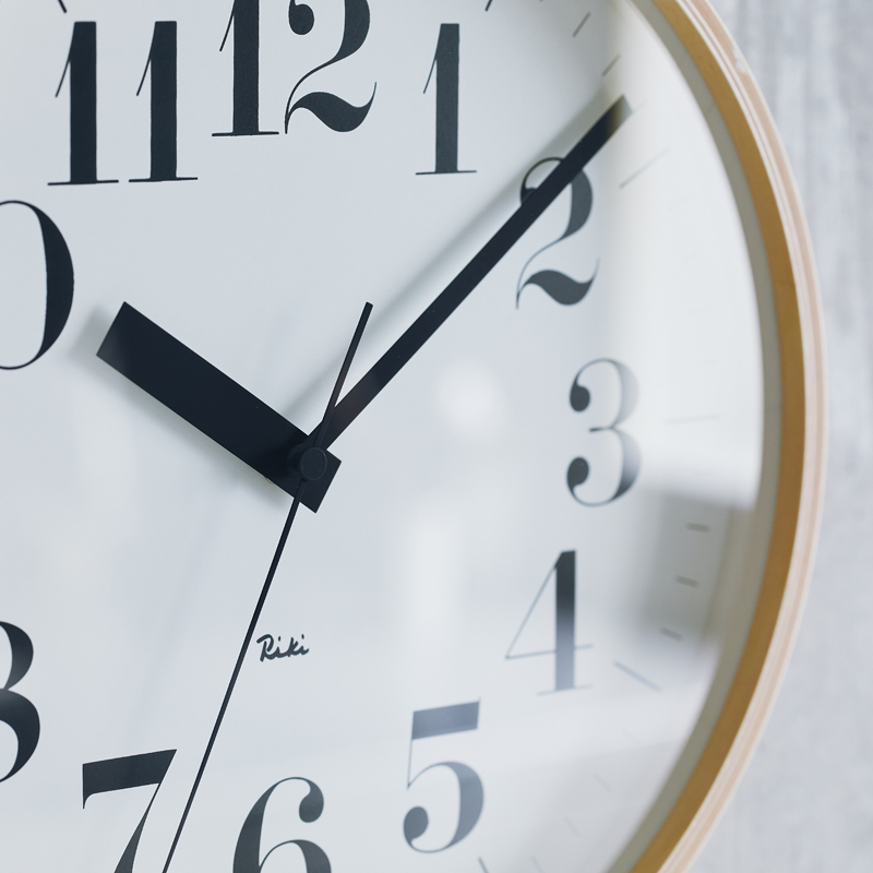 RIKI CLOCK(太字)