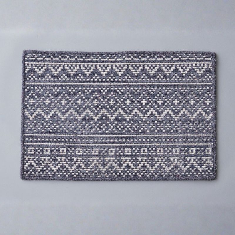 knittingラグ