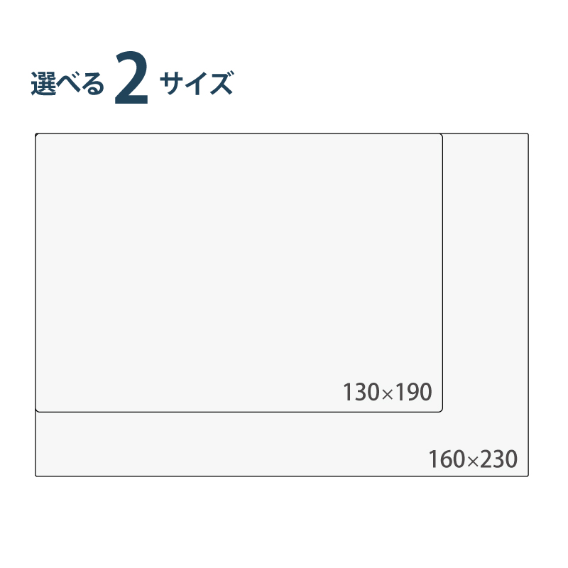 ラグサイズ