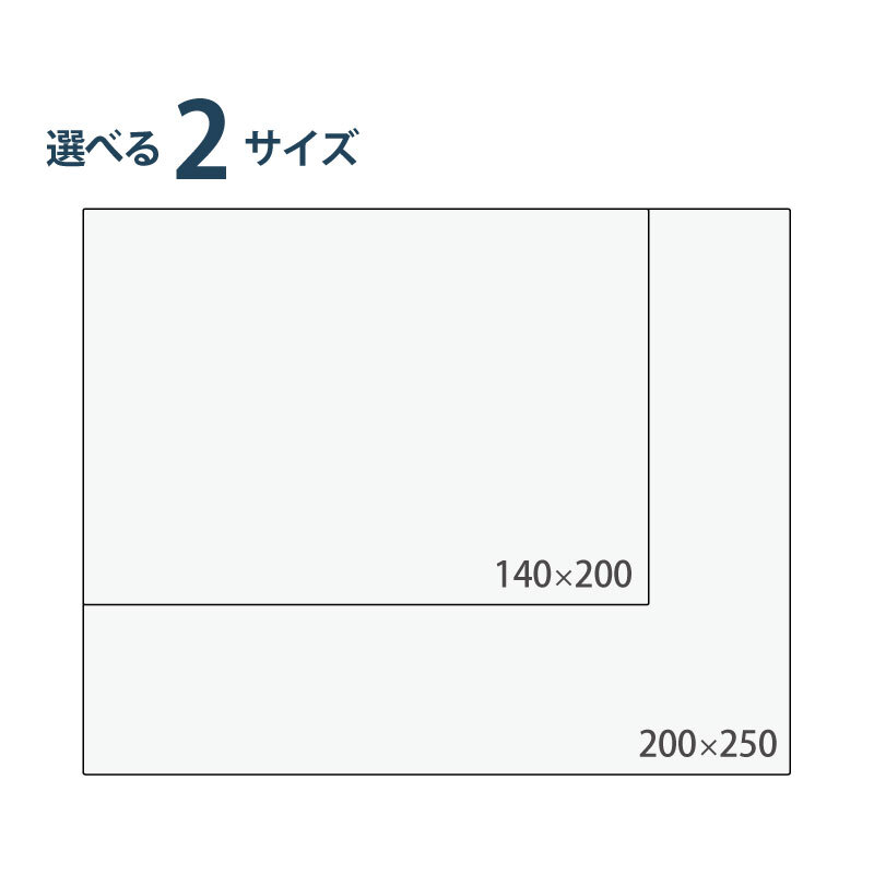 ラグサイズ