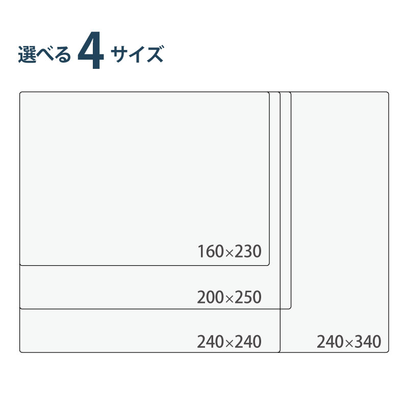 ラグサイズ