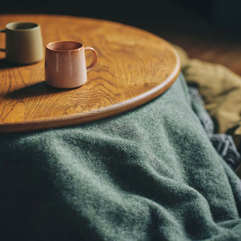 ラウンド型こたつテーブル｜MACKEY（マッキー）コーヒーテーブル