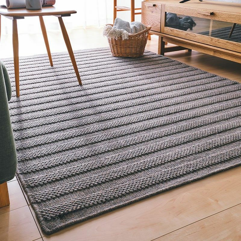 Knittingラグ GREY(選べる10サイズ) | DOUBLEDAY ONLINE SHOP