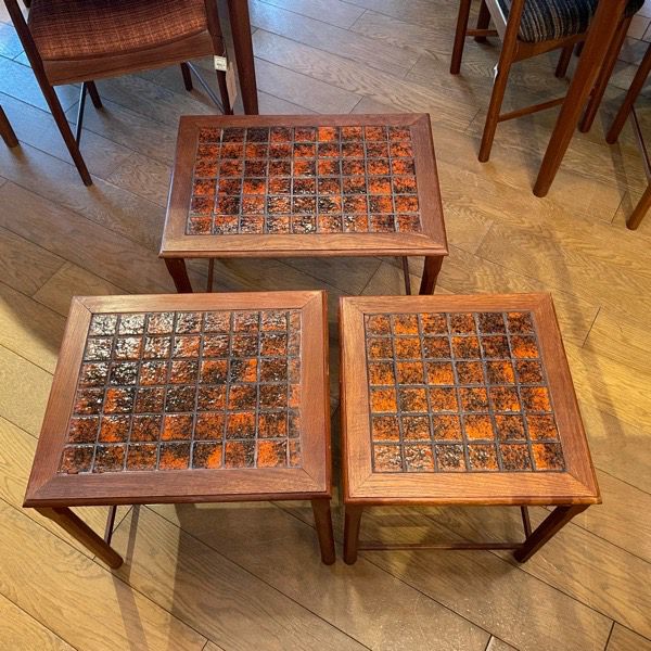 デンマーク製 ネスト オブ テーブル Danish Nest of Tables