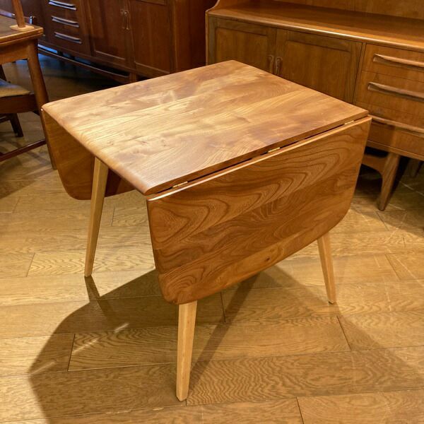 アーコール スクエア ドロップリーフ テーブル Ercol Square Drop Leaf