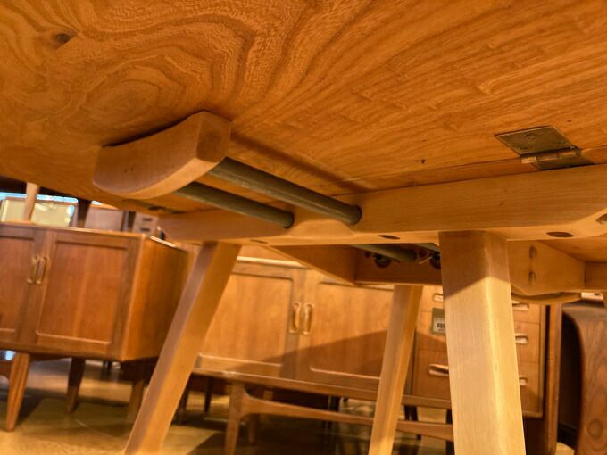 アーコール スクエア ドロップリーフ テーブル Ercol Square Drop Leaf