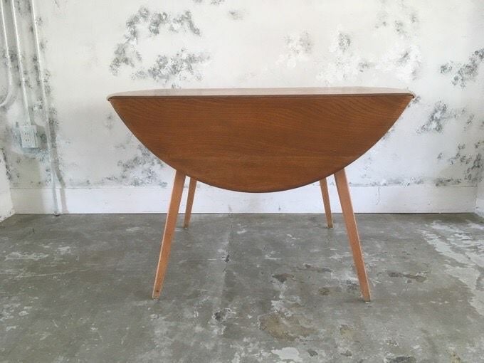 ERCOL(アーコール) /ラウンド　ドロップリーフテーブル (2) アーコール オーバル ドロップリーフ テーブル Ercol Oval Drop Leaf
