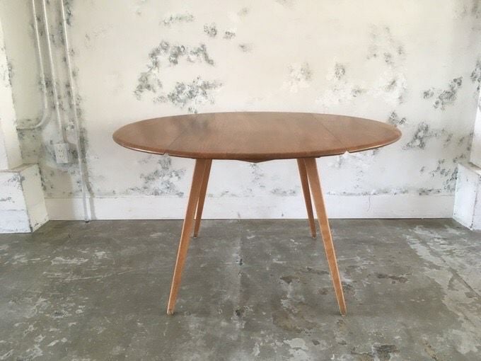 アーコール オーバル ドロップリーフ テーブル Ercol Oval Drop Leaf