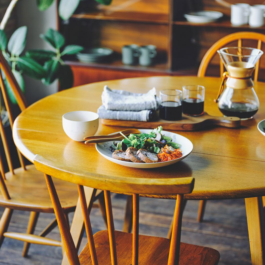 アーコール オーバル ドロップリーフ テーブル Ercol Oval Drop Leaf