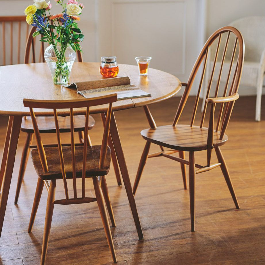 【発送の場合は即購入不可】 レア ERCOL 英国 ヴィンテージ ダイニングテーブル オーバル テーブル 食卓 イギリス アーコール エルム 無垢材 木製 ナチュラル 88019 ERCOL(アーコール)オーバルダイニングテーブル | ヴィンテージ家具