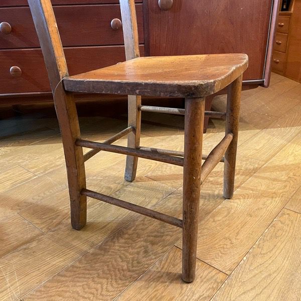 英国　アンティーク　チャーチチェア 英国アンティーク家具 | チャーチチェア - Q'S ANTIQUES