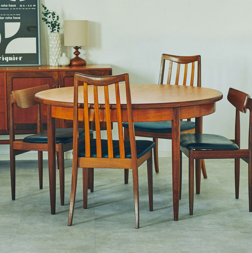 ジープラン ダイニングチェア 1脚（縦バー）G-Plan Dining Chair