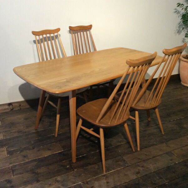 ERCOL アーコール ヴィンテージ家具 チェア•テーブルセット ERCOL アーコール ヴィンテージ家具 チェア•テーブルセット 【公式通販】