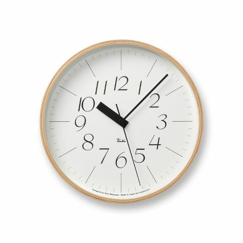 RIKI CLOCK (細字タイプ/電波時計) | DOUBLEDAY ONLINE SHOP