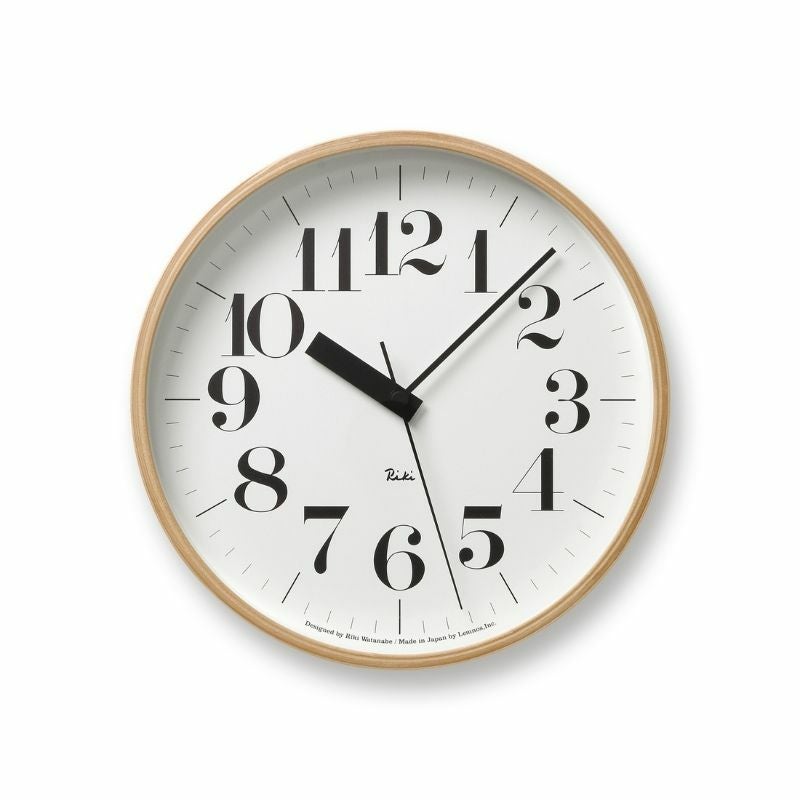 RIKI CLOCK (太字タイプ/電波時計) | DOUBLEDAY ONLINE SHOP
