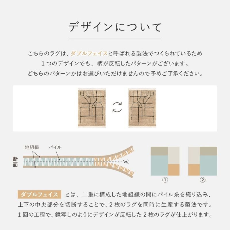 ケユラ ラグ（選べる3サイズ） | DOUBLEDAY ONLINE SHOP